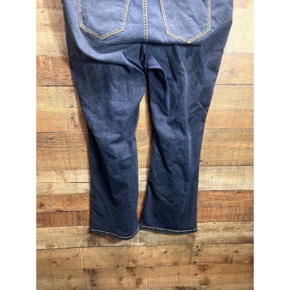 Torrid Luxe Slim Boot Jeans Super Stretch Dark Wash Wide Leg Flare Womens 18S - Picture 10 of 11